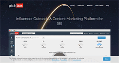 Desktop Screenshot of pitchbox.com