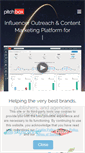 Mobile Screenshot of pitchbox.com